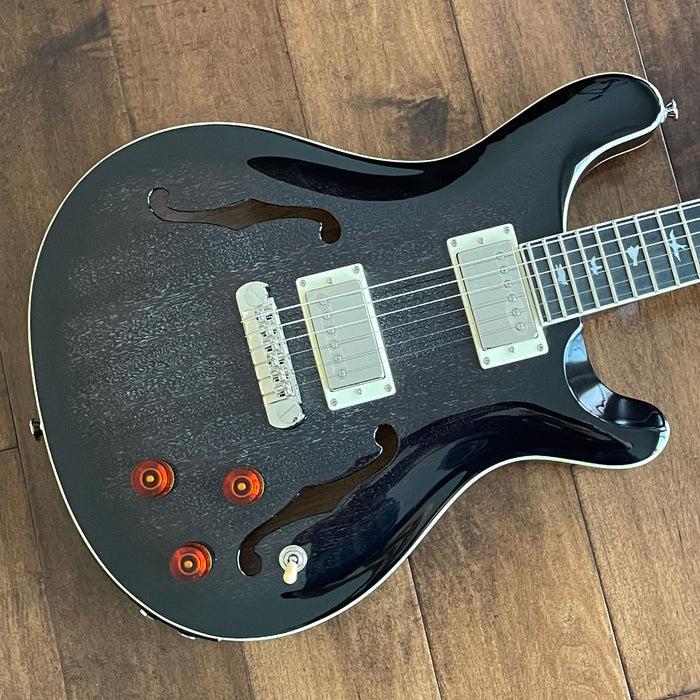 PRS SE Hollowbody Standard Piezo Dog Hair Smokeburst CTCF31157