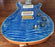 PRS DGT Electric Guitar Faded Blue Jean Flame Maple 10-Top Hybrid Package 0401448