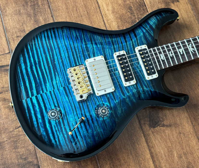 PRS Studio 10-Top Electric Guitar Cobalt Smokeburst Pattern Neck Hybrid 0397521