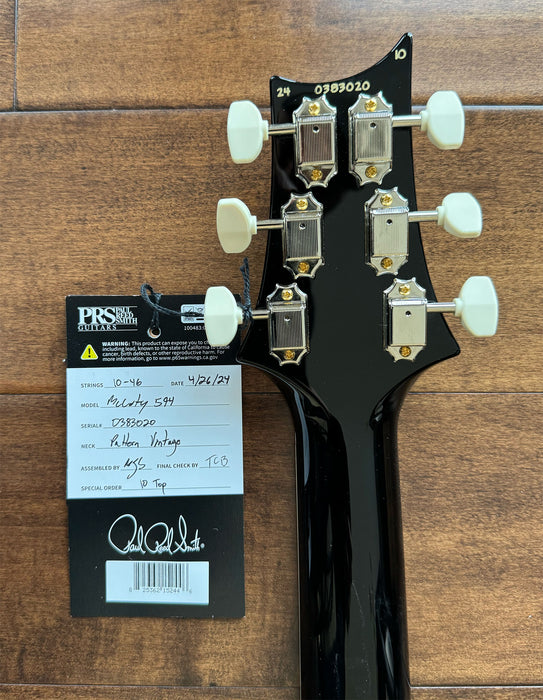 PRS McCarty 594 Purple Mist Hybrid Package 10-Top Pattern Vintage 0383020
