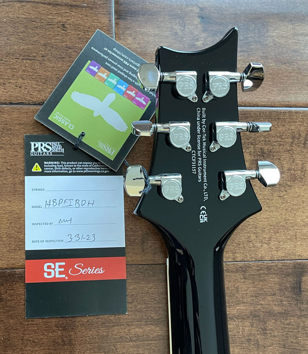 PRS SE Hollowbody Standard Piezo Dog Hair Smokeburst CTCF31157