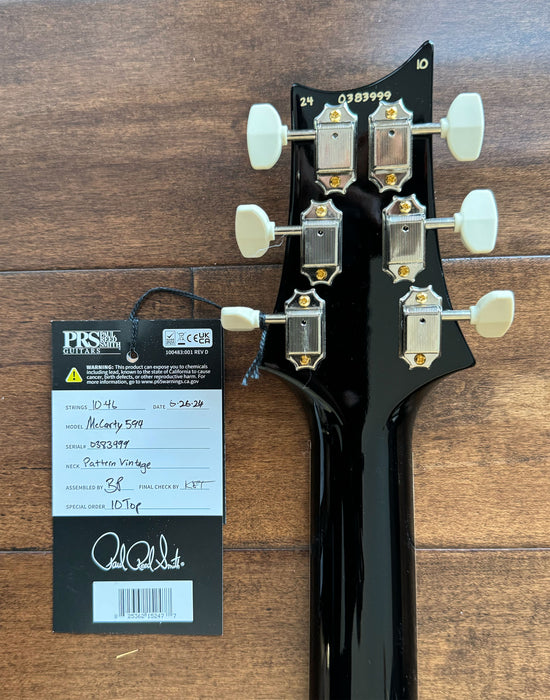 PRS McCarty 594 Purple Mist Hybrid Package 10-Top Pattern Vintage 0383999