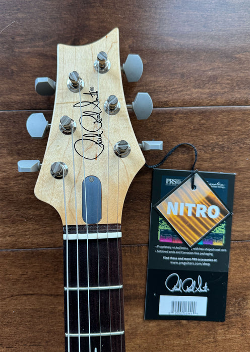 2024 PRS John Mayer Signature Silver Sky Faded Black Tee 0397235