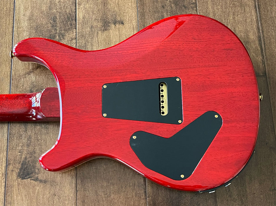 PRS Custom 24 Piezo Charcoal Cherry Burst Hybrid Package 10-Top 0360465