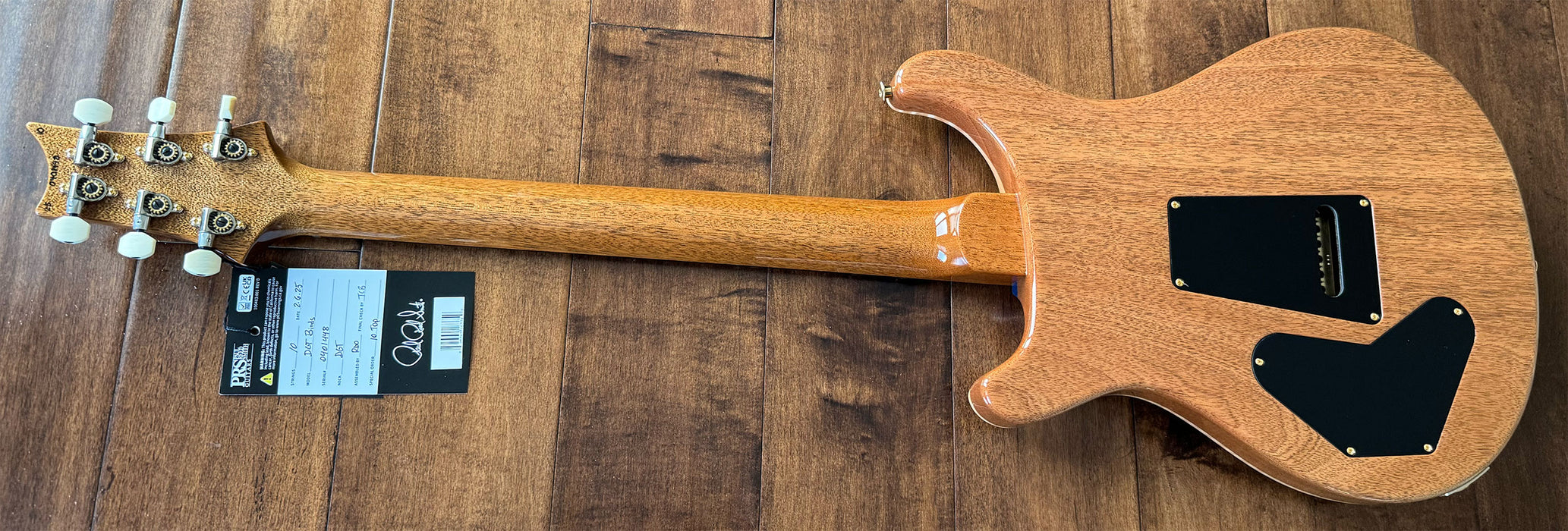 PRS DGT Electric Guitar Faded Blue Jean Flame Maple 10-Top Hybrid Package 0401448