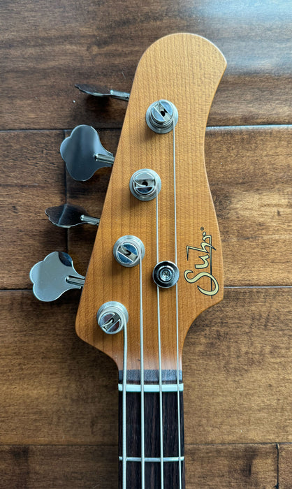 Suhr Classic P Electric Bass Guitar 3-Tone Sunburst 76841