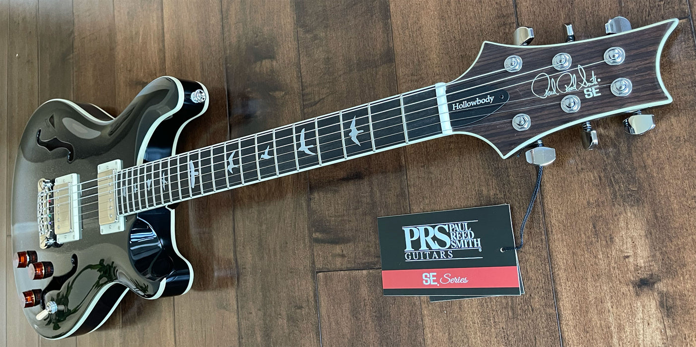 PRS SE Hollowbody Standard Piezo Dog Hair Smokeburst CTCF31157