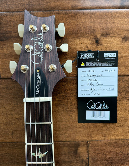 PRS McCarty 594 Purple Mist Hybrid Package 10-Top Pattern Vintage 0383020
