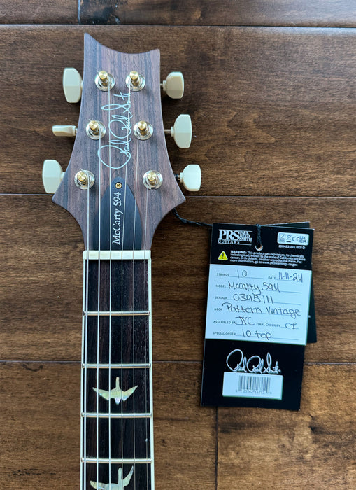 PRS McCarty 594 Faded Blue Jean Hybrid Package 10-Top Pattern Vintage 0395111