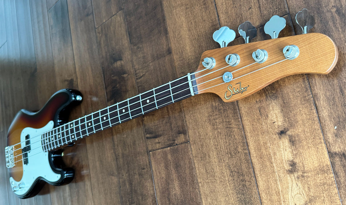 Suhr Classic P Electric Bass Guitar 3-Tone Sunburst 76841