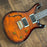 PRS SE Custom 24 Semi-Hollow Piezo Orange Tiger Smokeburst CTIG086470