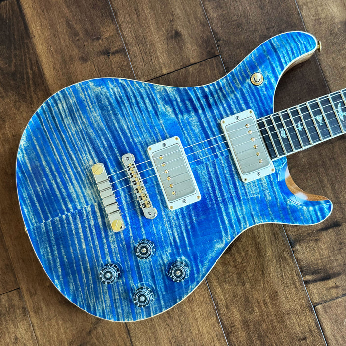 PRS McCarty 594 Faded Blue Jean Hybrid Package 10-Top Pattern Vintage 0395111