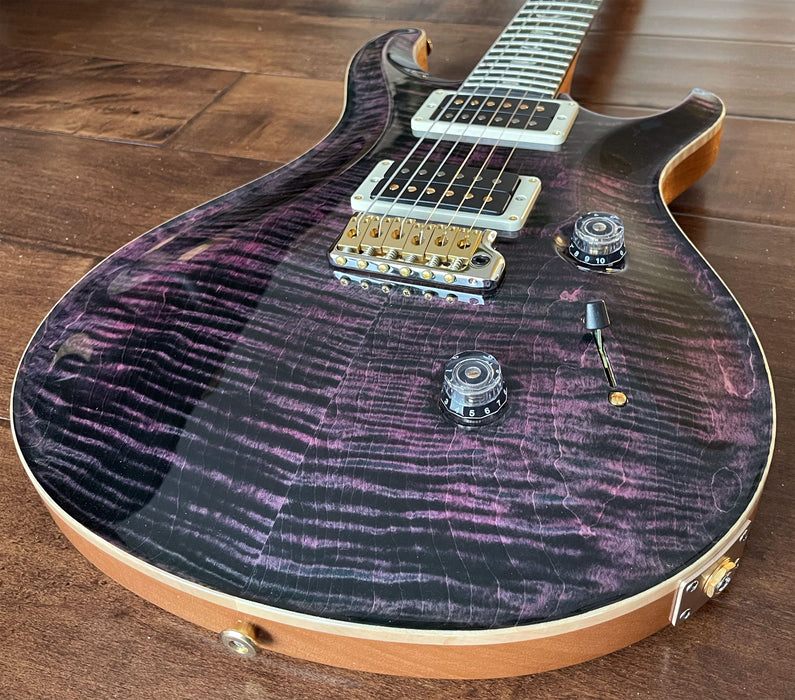 2022 PRS Custom 24 Electric Guitar Purple Iris Hybrid Package 10-Top 0351284