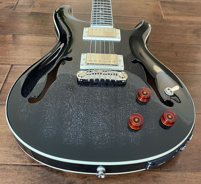 PRS SE Hollowbody Standard Piezo Dog Hair Smokeburst CTCF31157