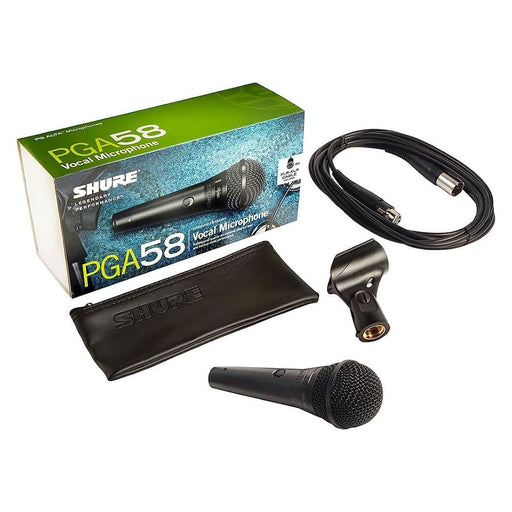 Shure PGA58 Vocal Microphone Includes XLR Cable PGA58-XLR