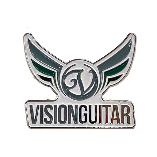 Vision Guitar Logo Enamel Lapel Pin