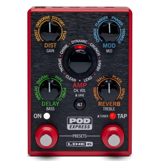 Line 6 POD Express Guitar Ultra-Portable Amp and Effects Processor