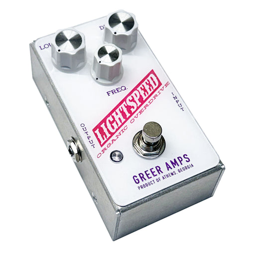 Greer Amps Lightspeed Organic Natural Overdrive Purple & Pink