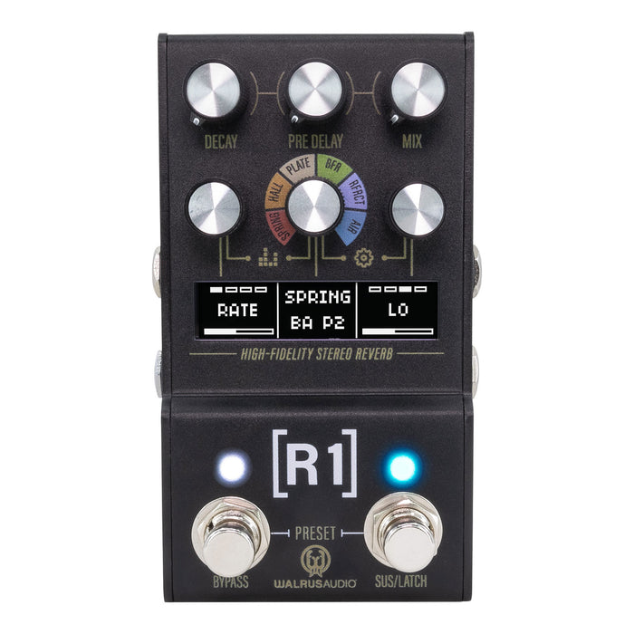 Walrus Audio Mako Series MKII R1 High-Fidelity Reverb Pedal