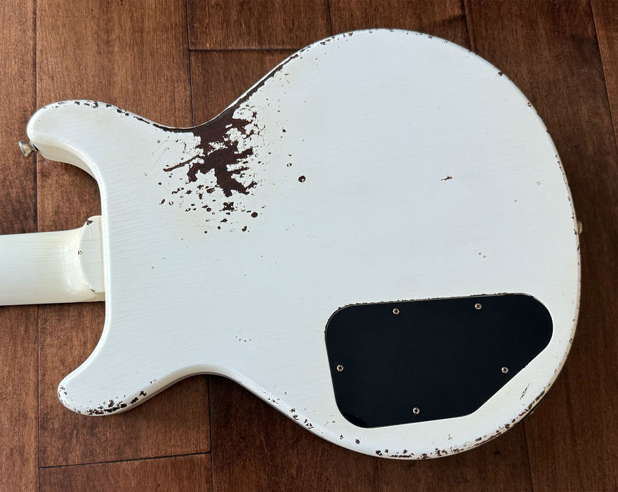 Rock N Roll Relics Thunders II DC Electric Guitar Aged Olympic White 231562