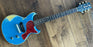 Rock N Roll Relics Thunders DC Electric Guitar Aged Lake Placid Blue 231522