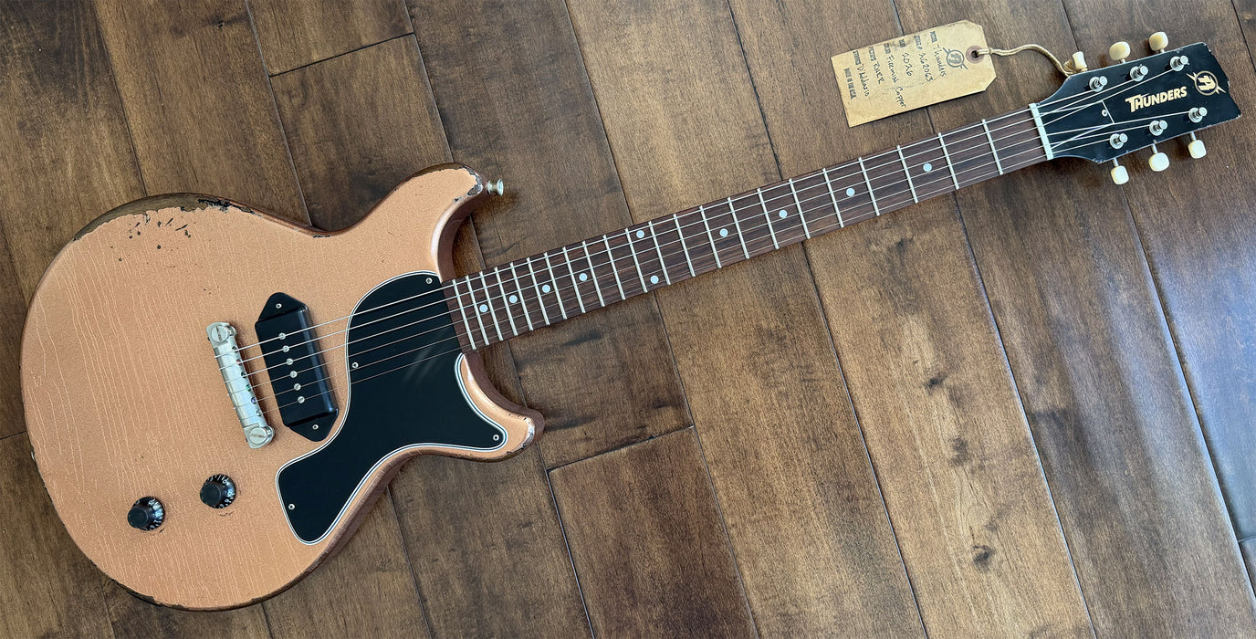 Rock N Roll Relics Thunders DC Electric Guitar Aged Firemist Copper 262063