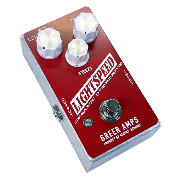 Greer Amps Lightspeed Organic Natural Overdrive Red/White