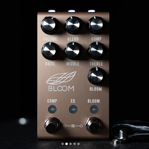 Jackson Audio Bloom V2 Midi EQ Boost Compression Pedal Limited Rose Gold