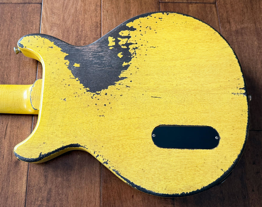 Rock N Roll Relics Thunders DC Electric Guitar Aged TV Yellow 251983