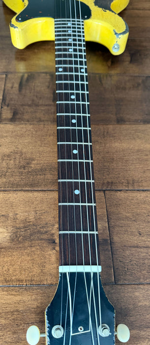 Rock N Roll Relics Thunders DC Electric Guitar Aged TV Yellow 251983