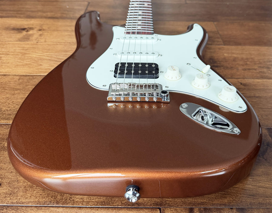 Suhr Classic S Plus Electric Guitar Root Beer Metallic Rosewood Neck 95136