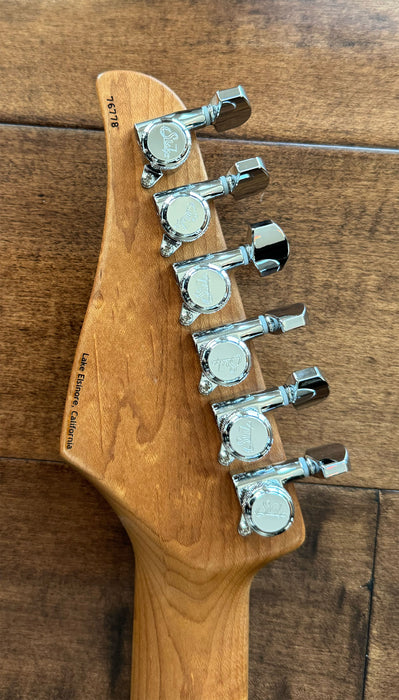 Suhr Modern Plus HSH Trans Whale Blue Burst Roasted Maple Pau Ferra Neck 76778