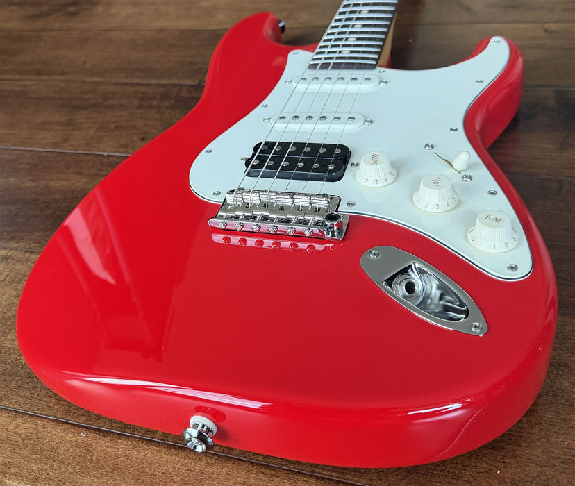 Suhr Classic S Plus Electric Guitar Porsche Red Rosewood Neck 95135
