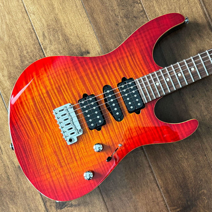 Suhr Modern Plus HSH Fireburst Roasted Maple Pau Ferra Neck 76207