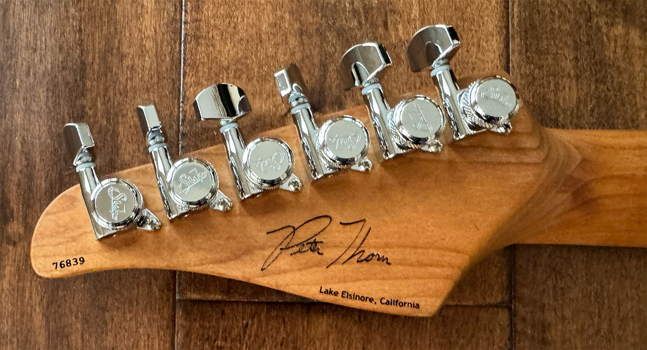 Suhr Pete Thorn Standard HSS Signature Inca Silver 76839