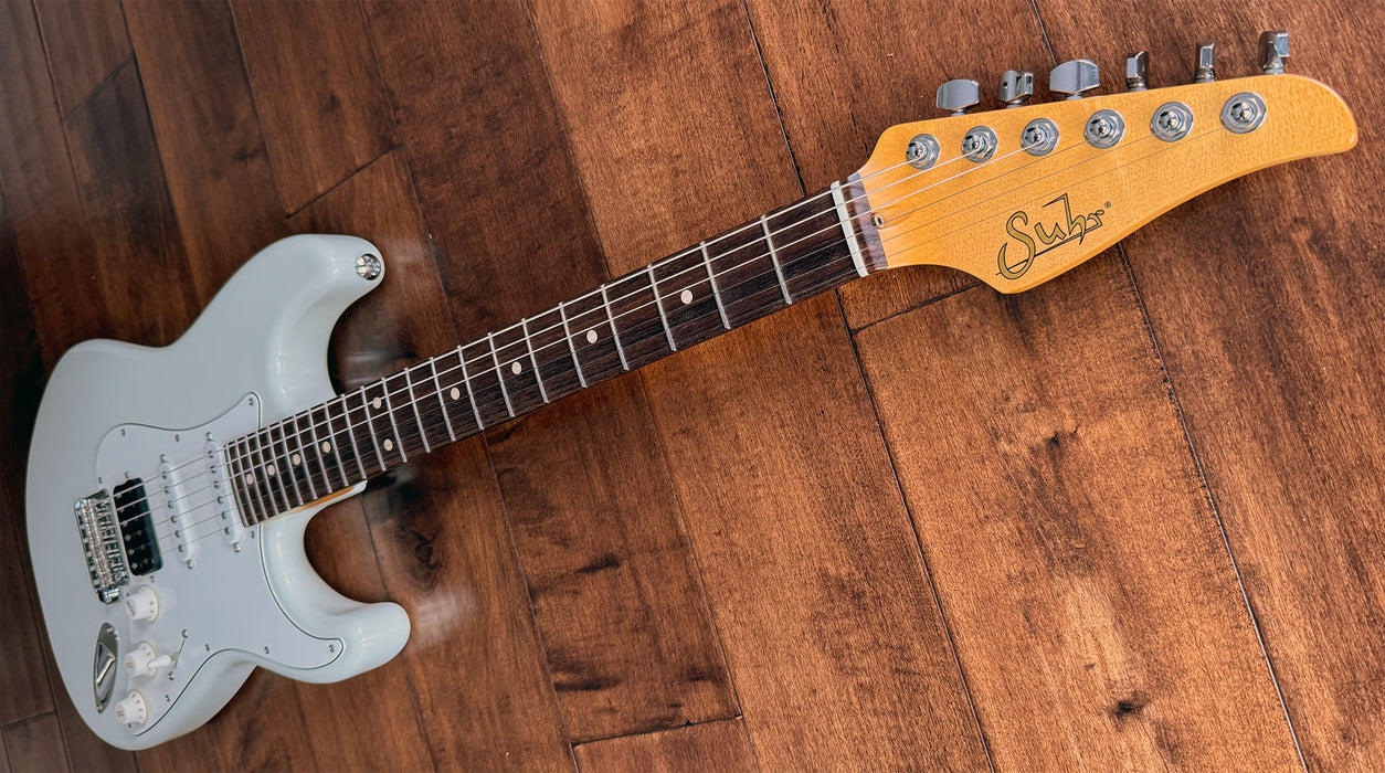 2023 Suhr Classic S Antique Electric Guitar Olympic White Rosewood Neck 74706