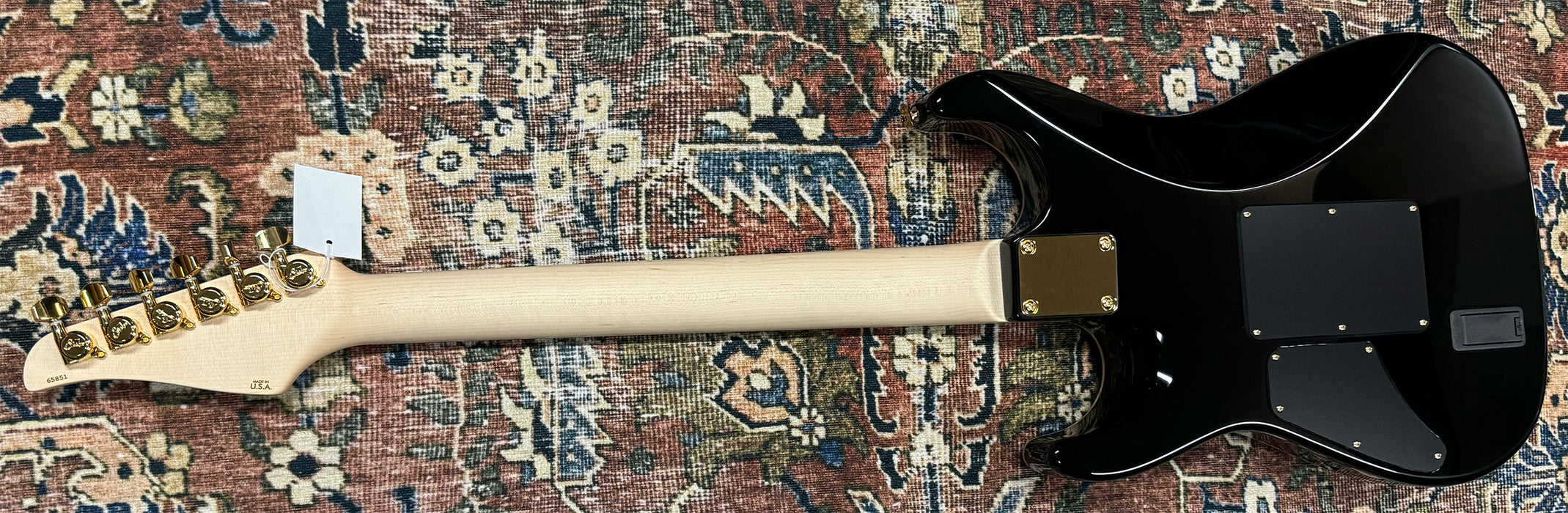 Suhr Limited Edition Standard Legacy HSS Floyd Rose Tremolo Black 65851