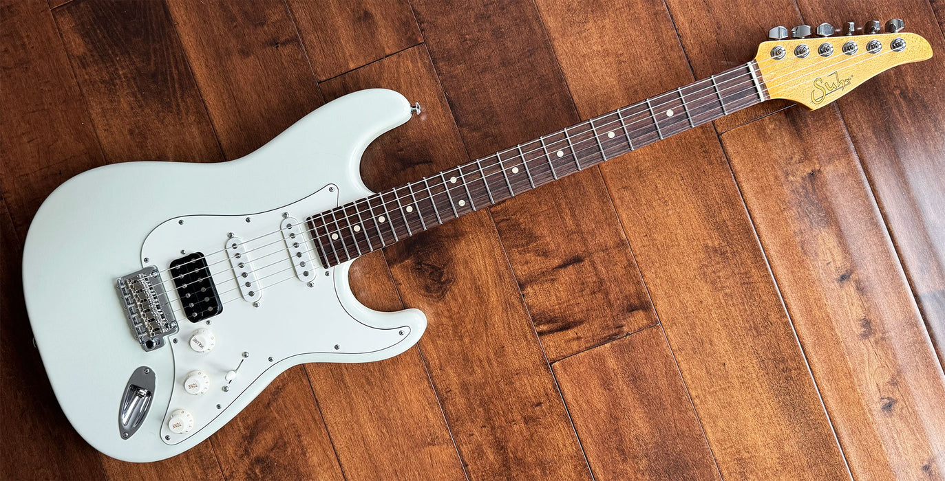 2023 Suhr Classic S Antique Electric Guitar Olympic White Rosewood Neck 74706
