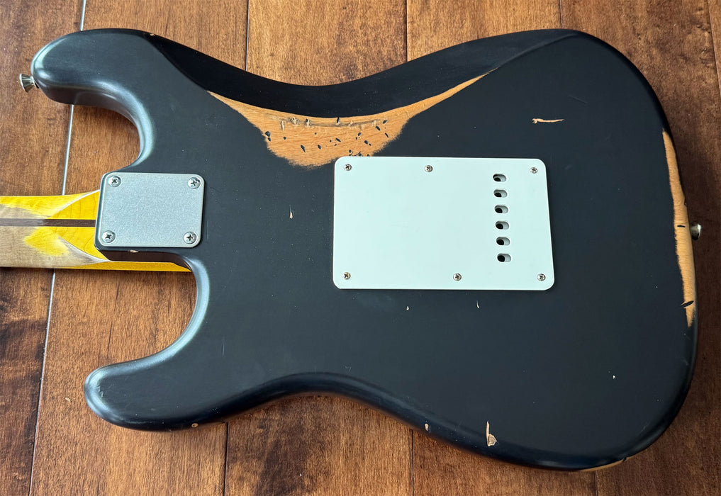 Nash Guitars Model S-57 Aged Black Lacquer Lollar Pickups NG6008