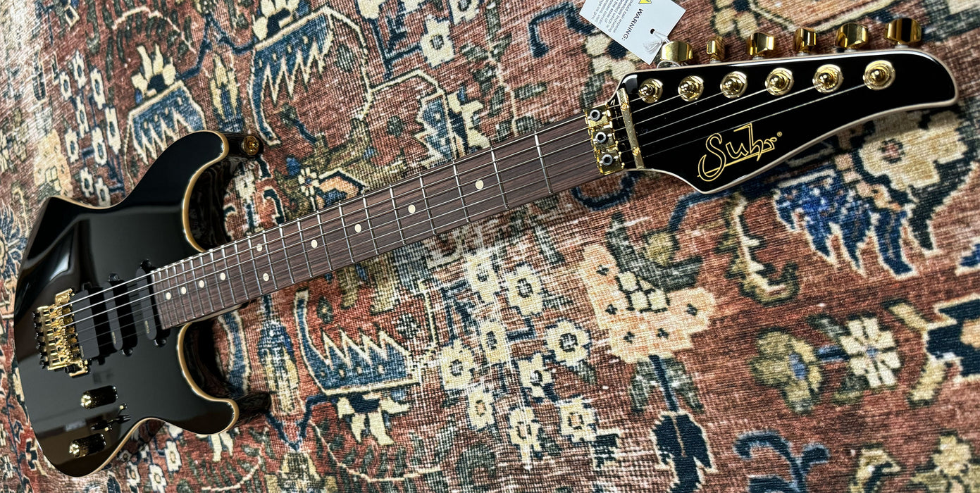 Suhr Limited Edition Standard Legacy HSS Floyd Rose Tremolo Black 65851