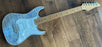 Suhr Standard Plus Electric Guitar Trans Blue Denim Slate 74256