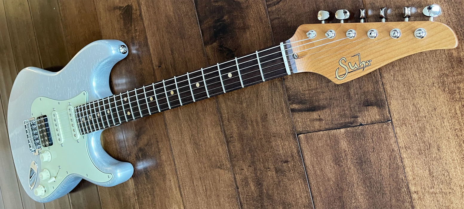 Suhr Classic S Antique Vintage Limited Edition HSS Firemist Silver 81801