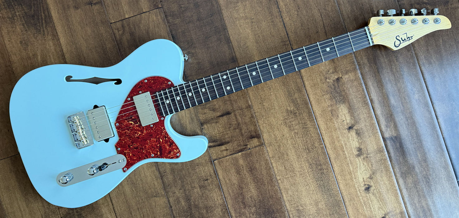 Suhr ALT T Electric Guitar HH Sonic Blue Rosewood Neck 92621