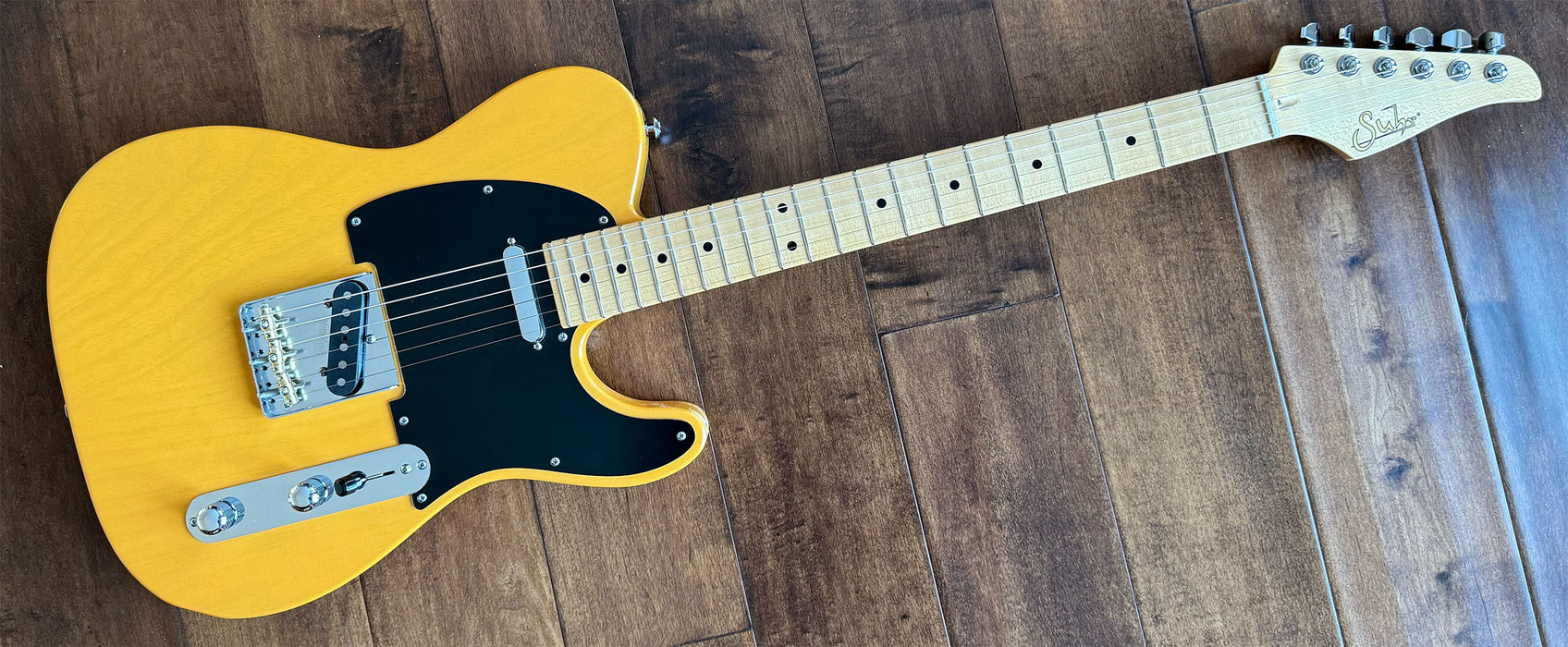 Suhr Classic T Antique Electric Guitar Trans Butterscotch 80497