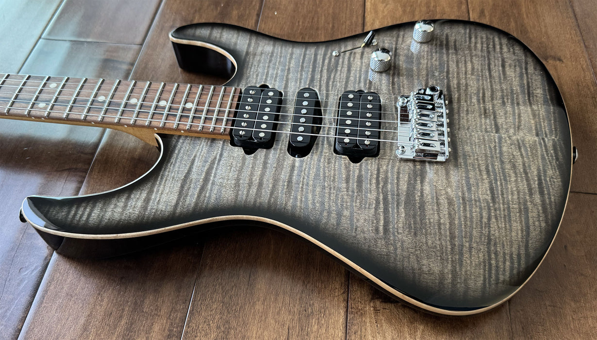 Suhr Modern Plus HSH Trans Charcoal Burst Pau Ferro Neck 88368