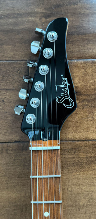 Suhr Modern Plus HSH Faded Trans Whale Blue Burst Pau Ferro 90895