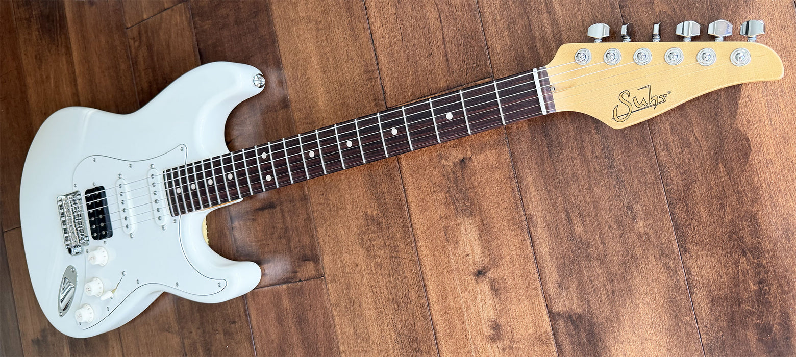 Suhr Classic S Antique Electric Guitar Olympic White Rosewood Neck 93572