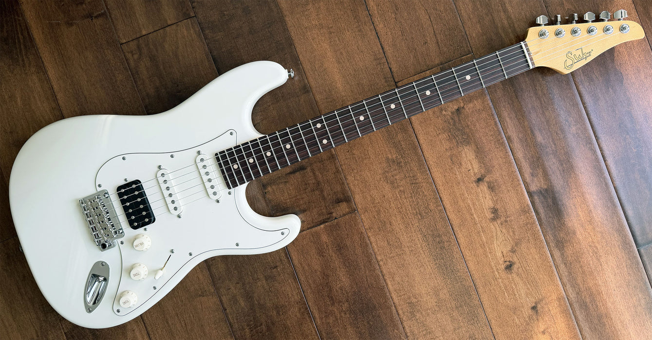 Suhr Classic S Antique Electric Guitar Olympic White Rosewood Neck 93572