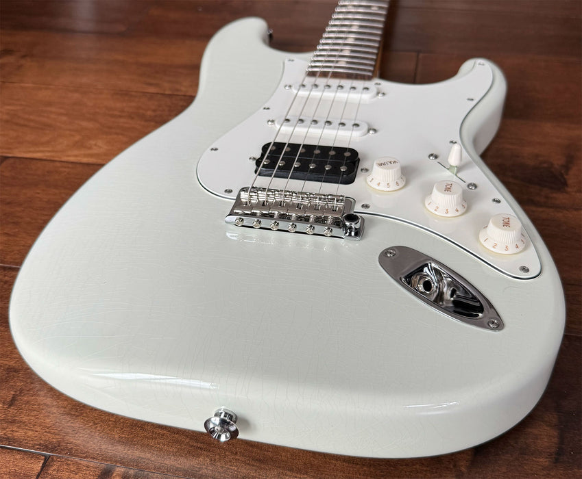 2023 Suhr Classic S Antique Electric Guitar Olympic White Rosewood Neck 74706