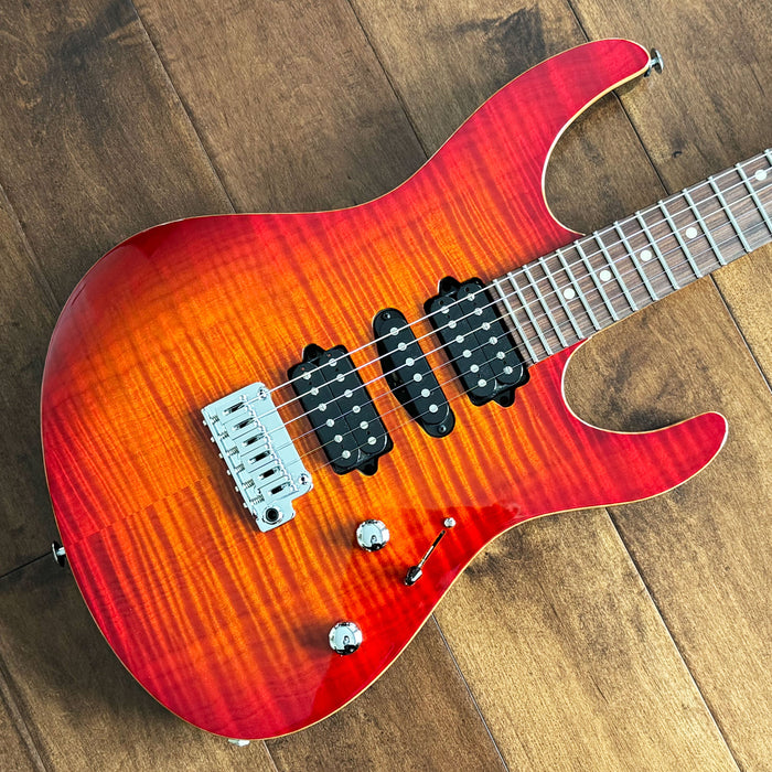 Suhr Modern Plus HSH Fireburst Roasted Maple Pau Ferra Neck 76207